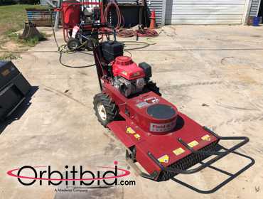 Orbitbid Ferris commercial field brush mower