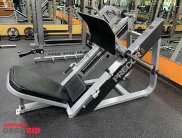 Precor angled leg press 601 sled weight sale