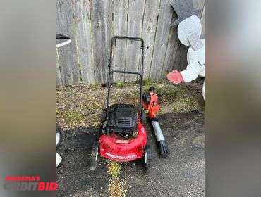 Orbitbid.com® | (1) Homelite 20" aluminum push mower,...