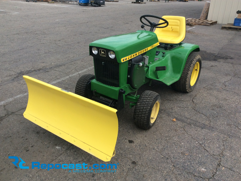 110 john deere lawn tractor sale