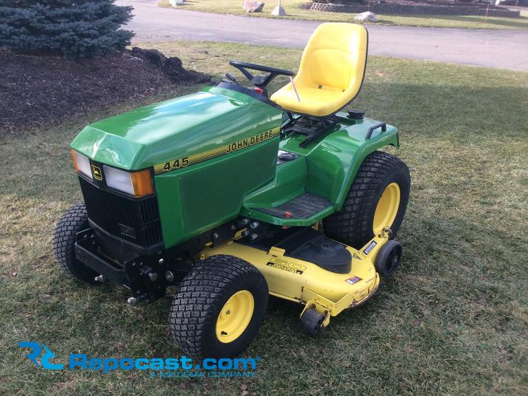 John deere liquid cooled lawn online tractors