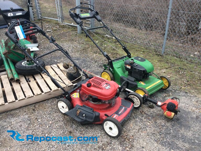 Repocast.com® | Lot of (1) Toro GTS recycler push...