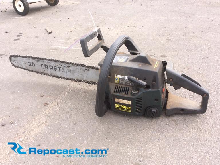 Craftsman 20", 46cc chainsaw