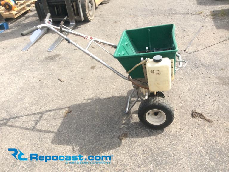 Lesco Spreader With Sprayer Attachment...