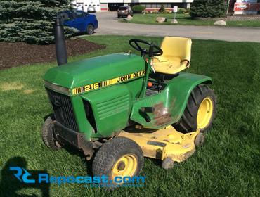 John deere 216 lawn tractor value sale