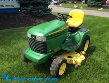 John deere best sale 345 garden tractor