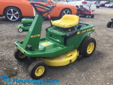 Repocast John Deere RX75 Riding Lawn Mower9hp