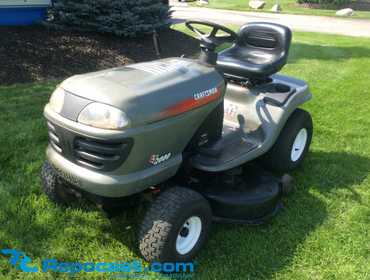 Craftsman lawn tractor discount lt2000