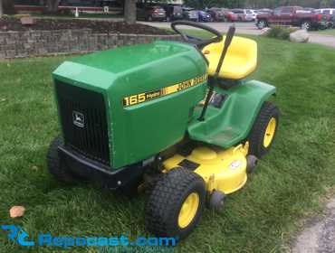 John deere 165 mower new arrivals