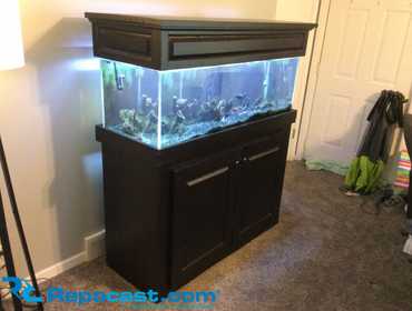 Repocast.com®  60 Gallon Fish tank aquarium, comes