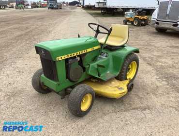 Jd 110 garden tractor hot sale