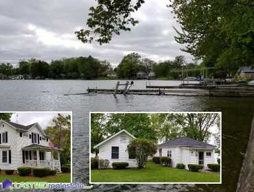 Turn-Key Waterfront Resort with Home and Cottages on Sand Lake in Sturgis, MI