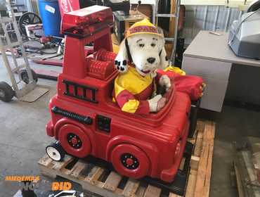RangerBid 1 Robotronics Sparky the Fire Dog