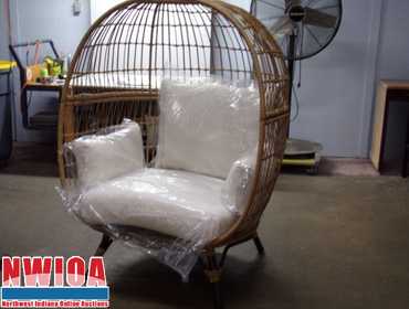 opalhouse steel wicker egg chair