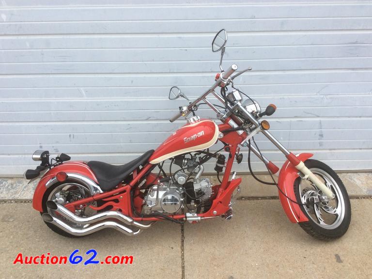 Lot - 2008 Mini Chopper Motorcycle by Bashan