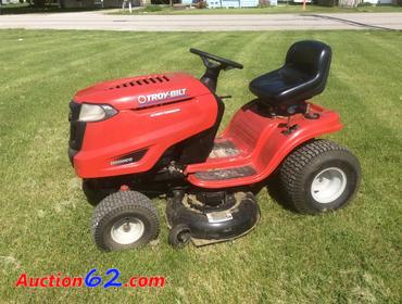 2017 troy bilt online riding mower