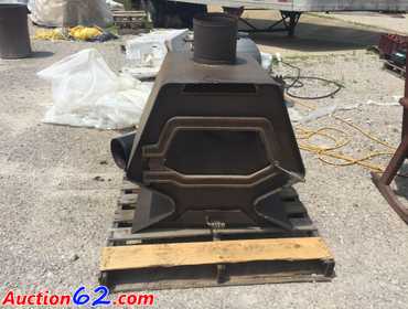 Auction62.com | Aurora Wood Burning Stove with Blower....