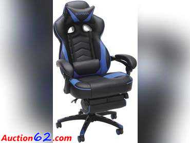 Respawn 110 racing style gaming chair reclining ergonomic leather chair with online footrest