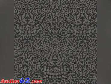 NuWallpaper Charcoal Darcy Peel & Stick Wallpaper - Botanical Floral Design, 20.5" X 18' Roll