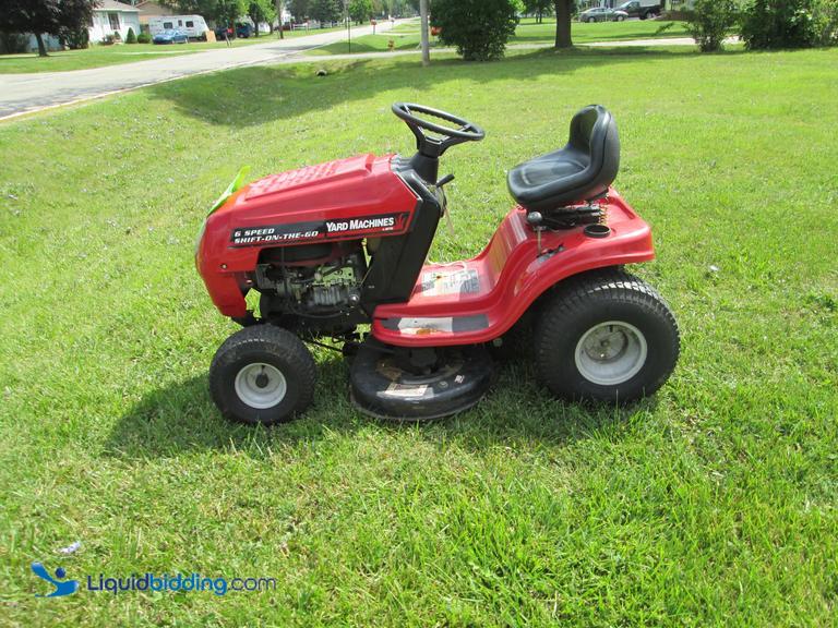 2017 yard machine riding mower new arrivals