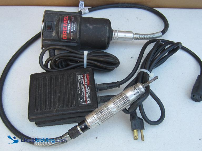 LiquidBidding Dremel Model 732 HeavyDuty Flex Shaft...