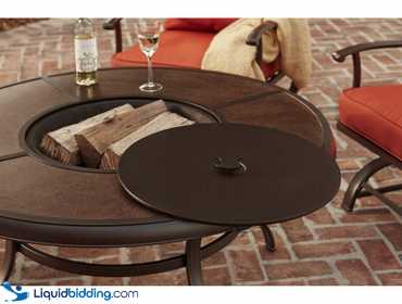 LiquidBidding Hampton Bay Redwood Valley Fire pit