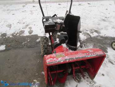 Yard machine best sale 8hp snowblower