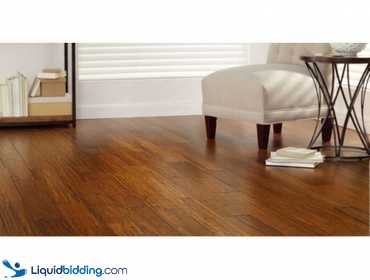 Liquidbidding Approx 450sq Ft Hand Scraped Strand