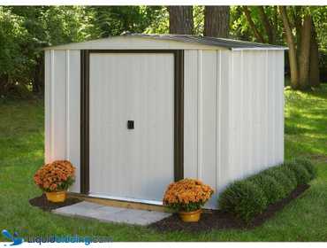 Liquidbidding Arrow Newport 8 X 6 Steel Shed Kit