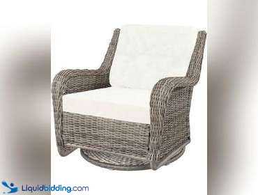 Hampton bay cambridge online swivel rocker