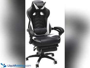 Respawn 110 racing style gaming chair reclining ergonomic leather chair with footrest stores new arrivals