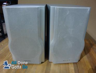 sharp speaker system woofer tweeter