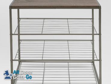 threshold 4 tier shoe rack