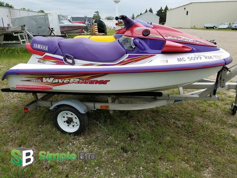 SimpleBid Inc. 1997 Yamaha 1100 Triple Wave Runner