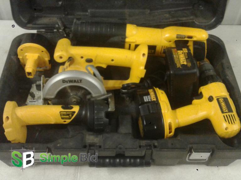 Dewalt drill and cheap circular saw set