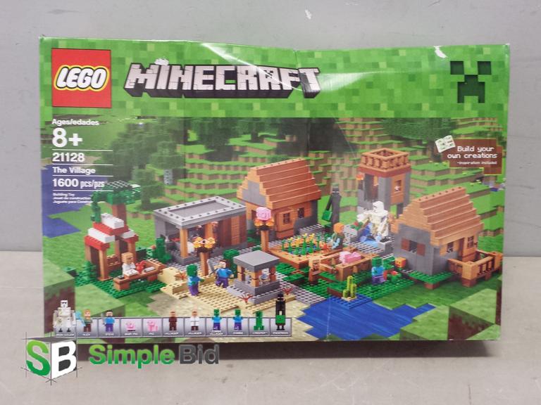 Lego minecraft village online cheap