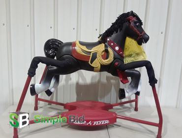radio flyer duke interactive riding horse