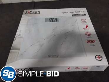 SimpleBid Inc. | Taylor Digital Scale - appears unused...