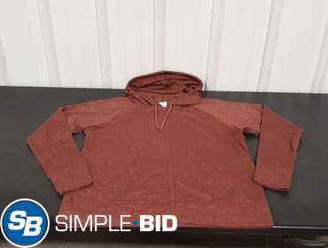 SimpleBid Inc. Adult Athletic Works Zip up hoodie