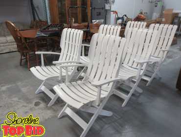 Plastic patio discount chairs for sale