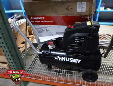 Husky oil deals free air compressor