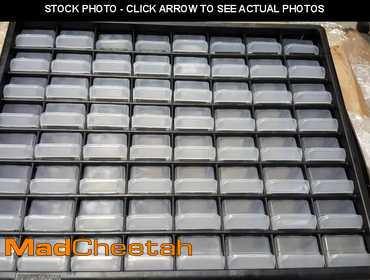Black Akro Mils 10164 64 Drawer Plastic Parts Storage Hardware And
