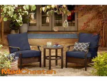 Hampton bay harper creek patio set sale