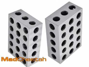 Jeu De Blocs étalons De Précision (Gage Blocks) 2-4-6 Trous - Marque ALL-CARB - Précision .0002 - Pour Métrologie Et Usinage - Neuf