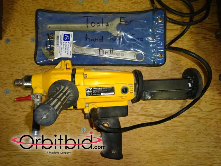 (1) Multiquip, model CDM1H, hand held...