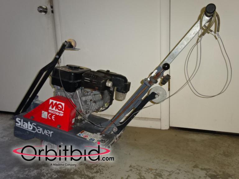 (1) Multiquip slab saver concrete saw,...