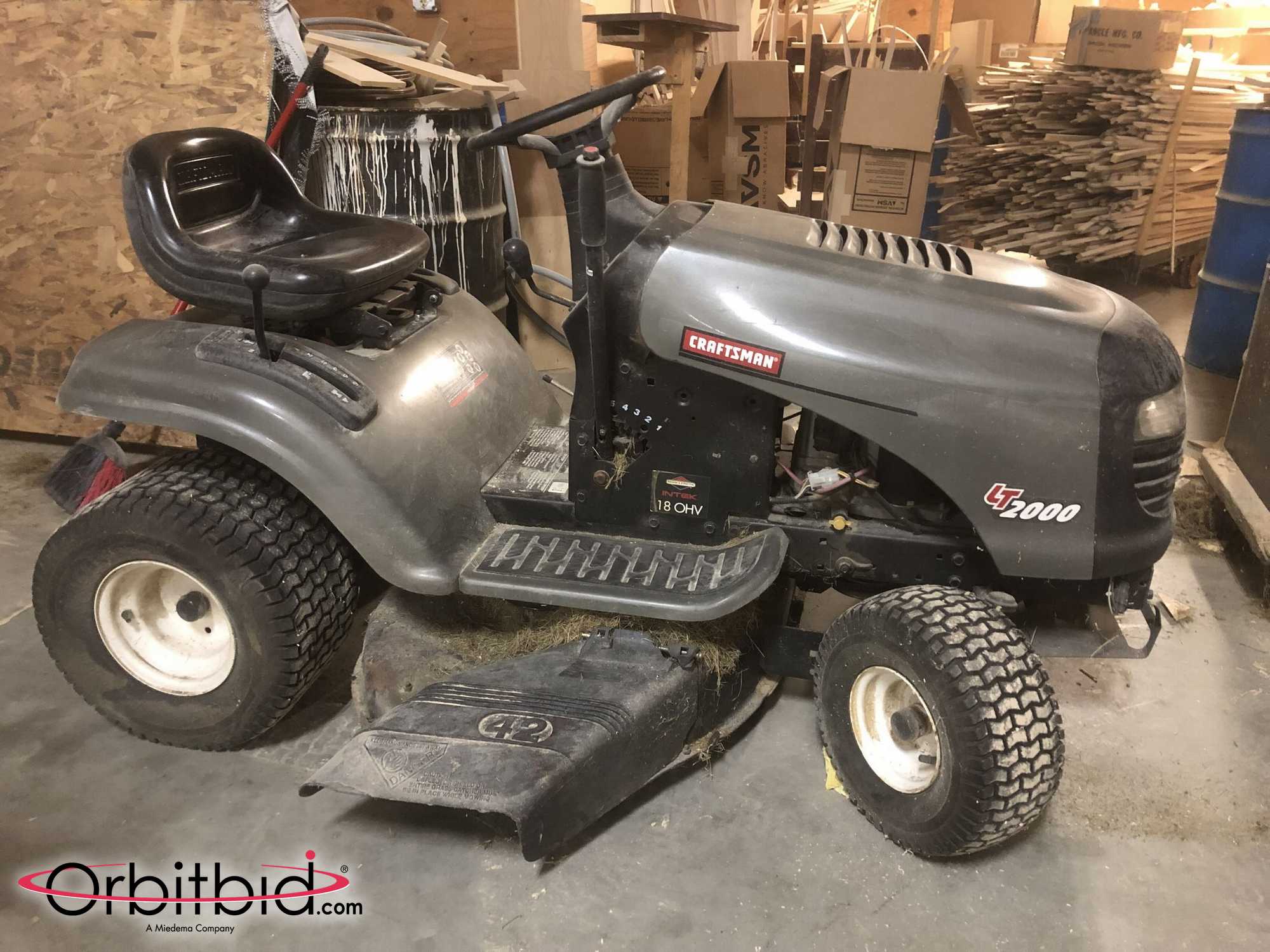 Orbitbid 1 2006 Craftsman model LT200