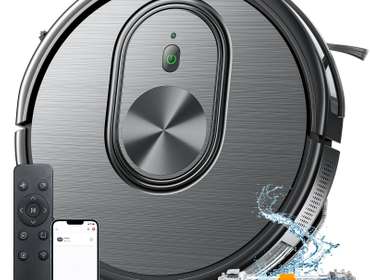 XIEBro Robot Vacuum and Mop Combo,3 in 1 Mopping Robotic Vacuum with Schedule,App/Bluetooth/Alexa...