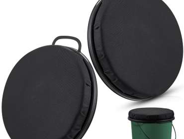 Fishing Bucket 5 Gallon Bucket Seat, 360-Degree Swivel Seat Foam - View #9