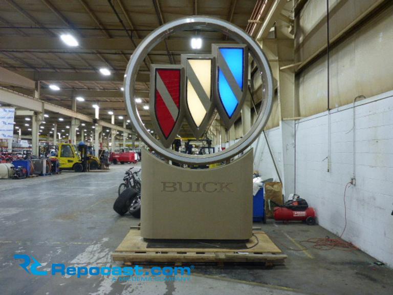 Buick Emblem Sign With Buick...